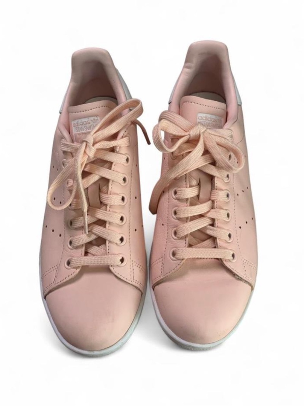 adidas Stan Smith Wmns Icey Pink Leather Sneakers Size 8 EUC